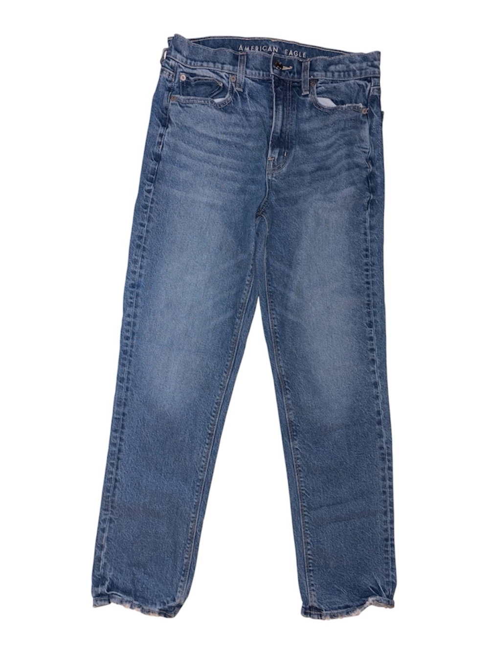 American Eagle super high rise Straight Leg Jeans size 6